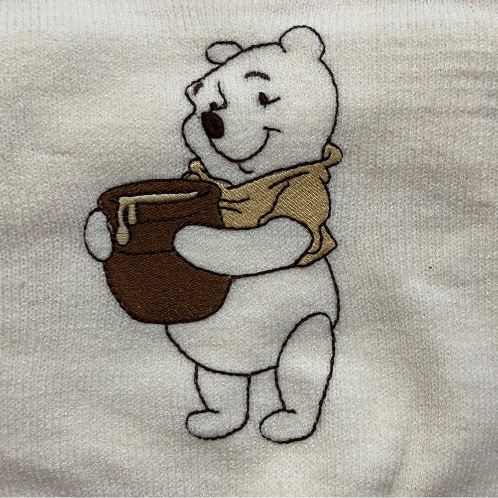 NWT Disney Baby Cream Winnie the Pooh Sweater-6M - Picture 5 of 5